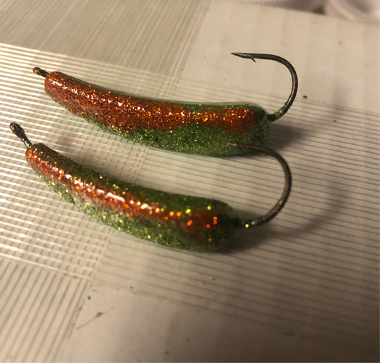 3/4 & 1/2oz widow minnows