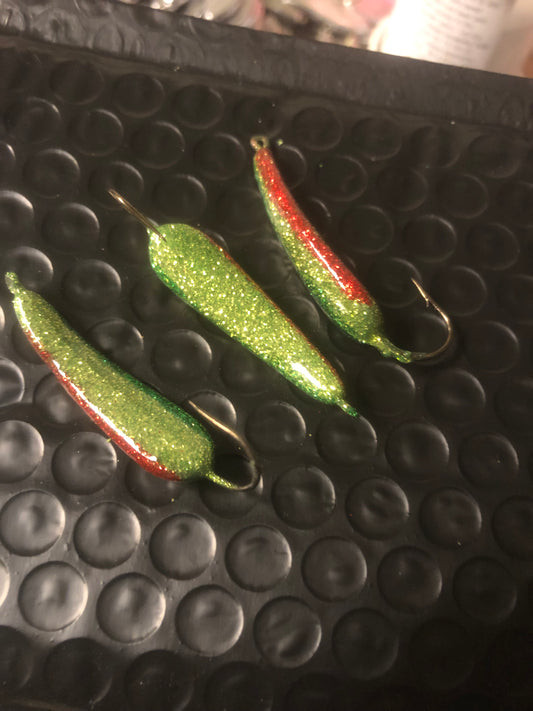 3/8oz Disco perch Widow Minnow