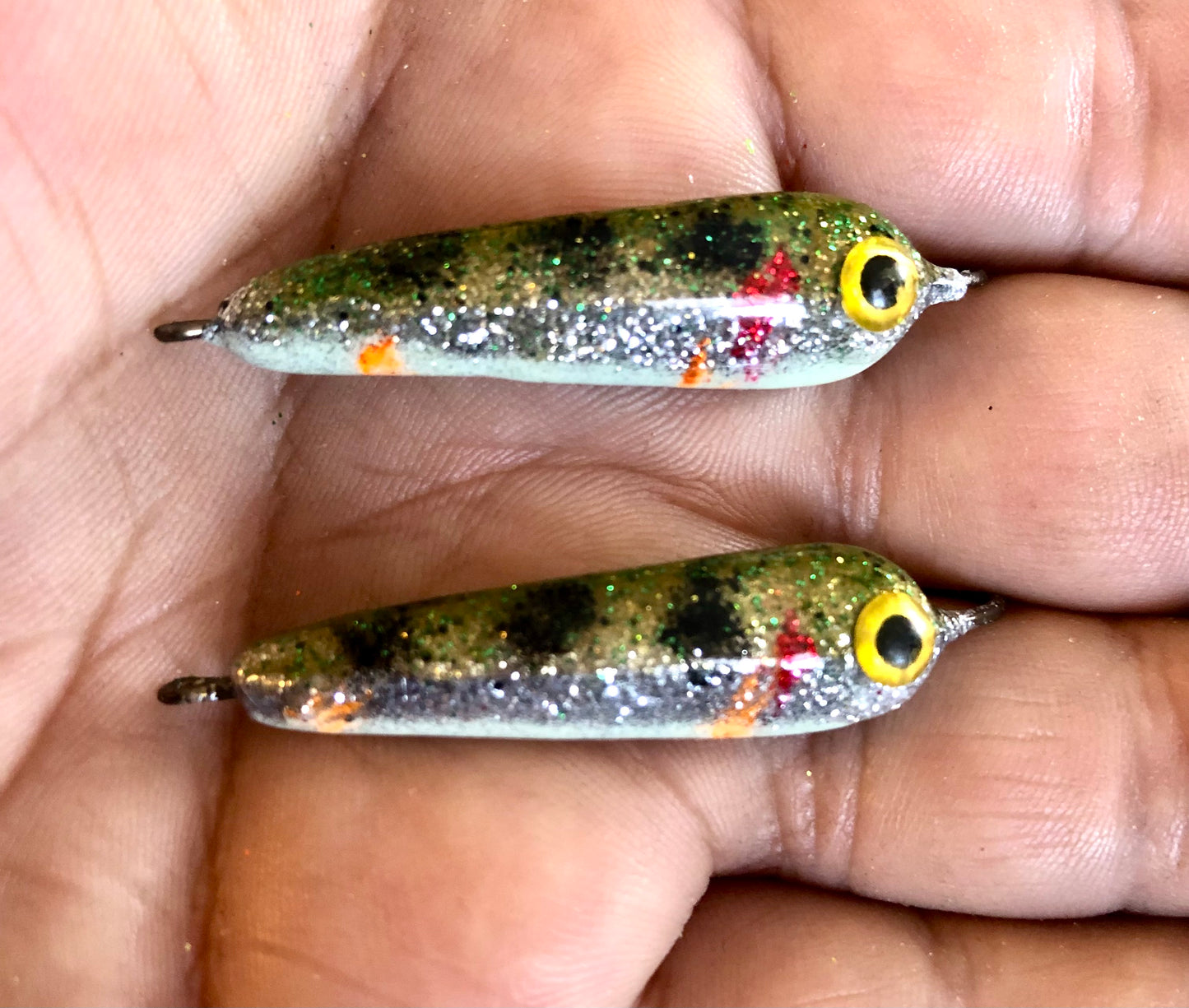 3/8 oz Dirty Perch Widdow minnow