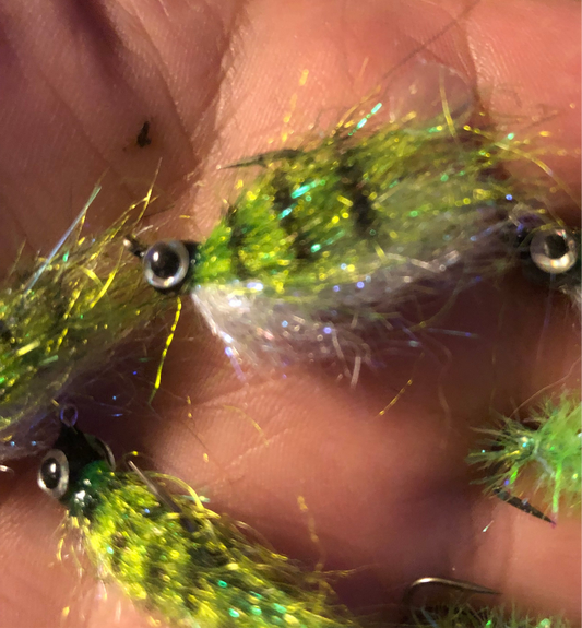 Whitefish fly  perch streamer