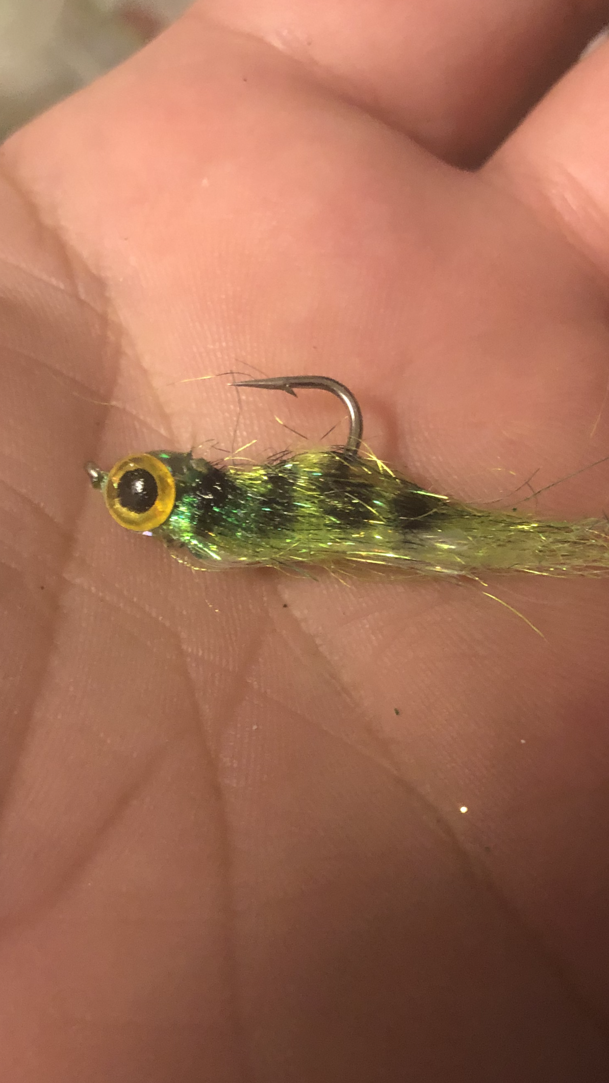 Whitefish fly  perch streamer