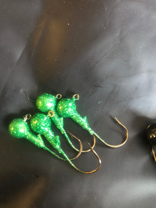 Round head jig heads 5pk